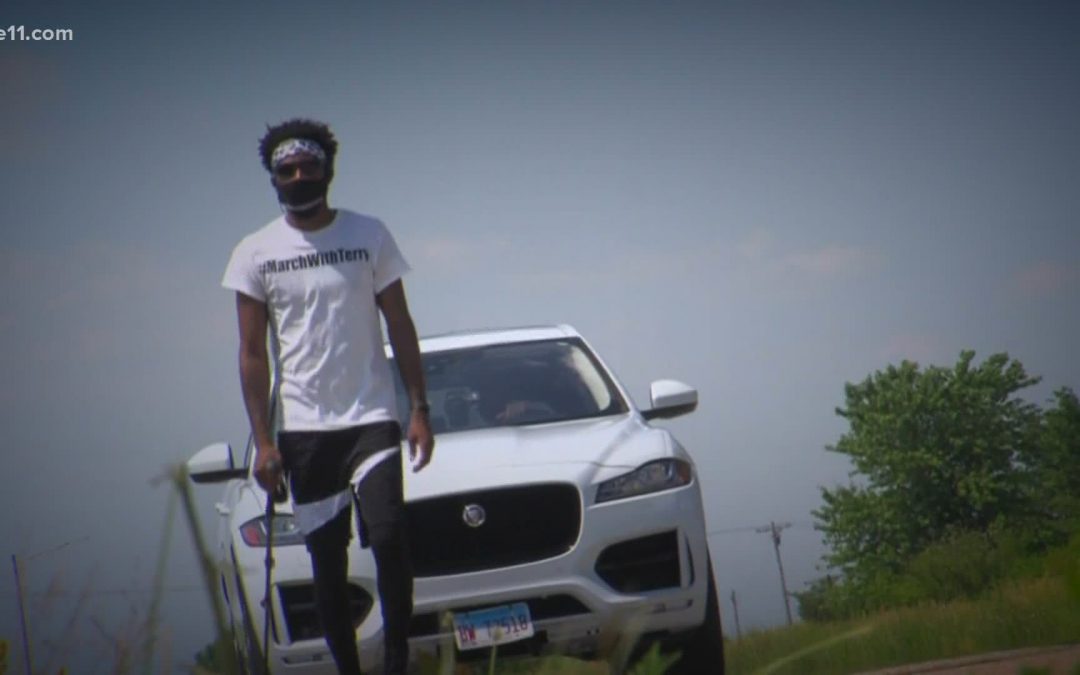 Alabama man walks 1,000+ miles to Minnesota in tribute to George Floyd