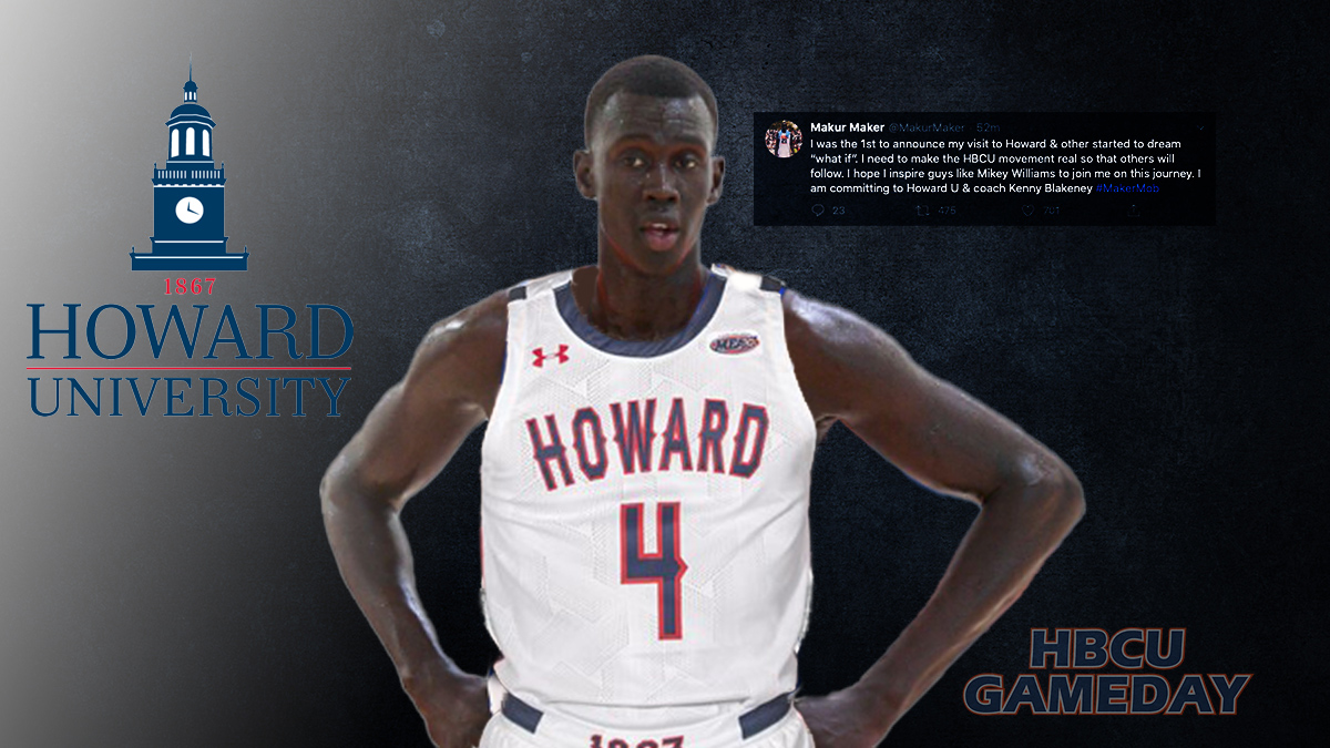 Five-star enlist Makur Maker makes a game-changing commitment to Howard University