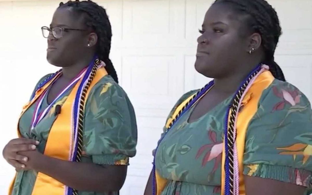 A black family gets racist threat for banners praising daughter’s high school graduation