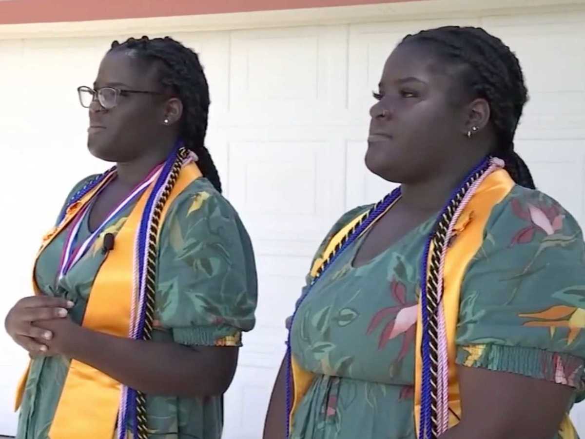 A black family gets racist threat for banners praising daughter's high school graduation