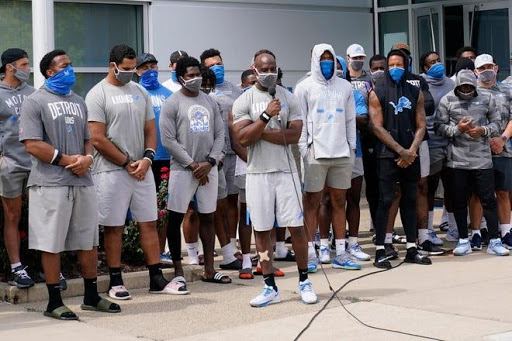 Detroit Lions Cancelled Practice to Protest Jacob Blake’s Shooting