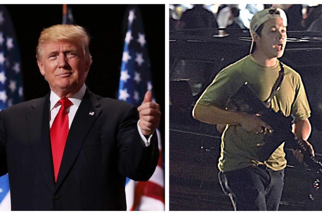 Donald Trump defends Kyle Rittenhouse Shooting