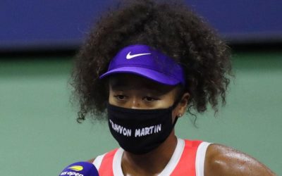Naomi Osaka wears Trayvon Martin mask to U.S. Open
