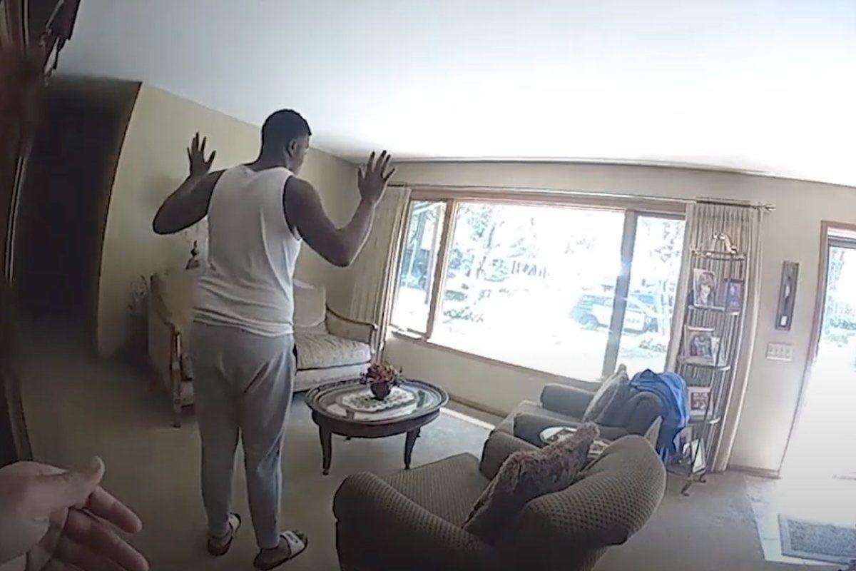 Black man arrested at gunpoint in his home after neighbors claimed he didn’t live there