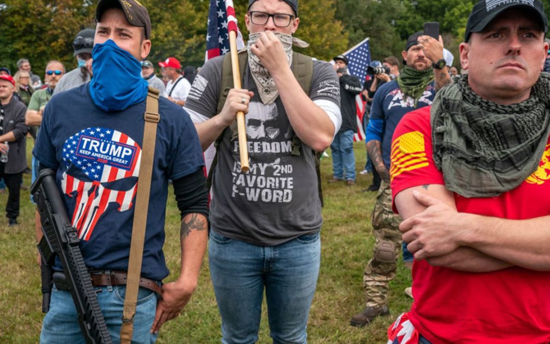 PROUD BOYS RIOT IN DC