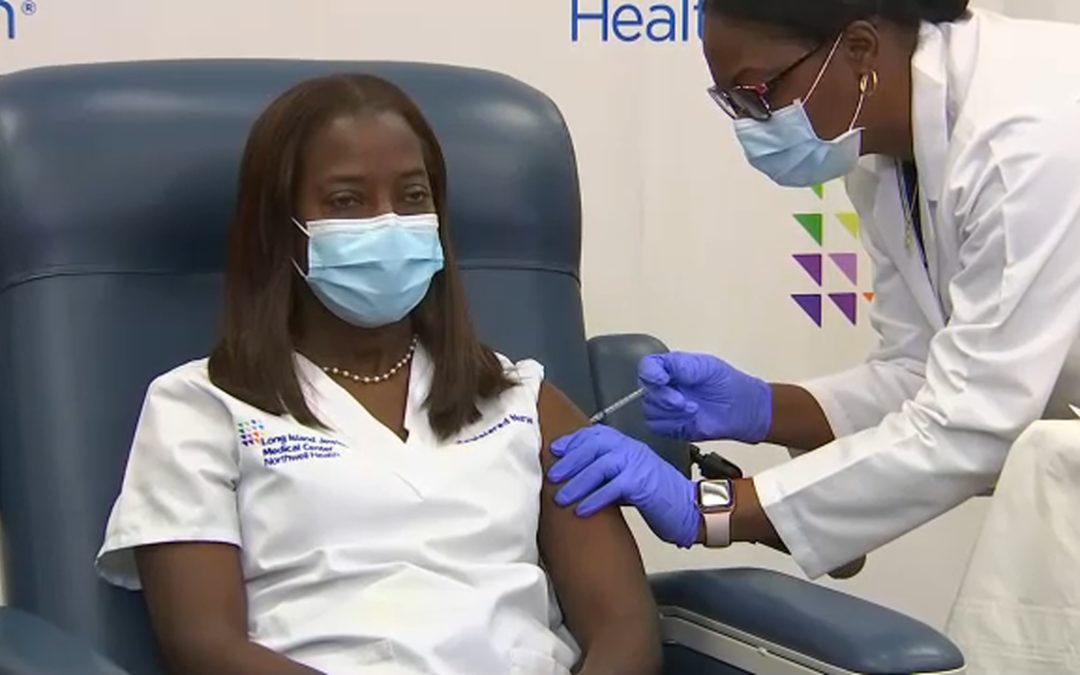 BLACK NYC NURSE BECOMES ONE OF THE FIRST RECIPIENTS OF CORONAVIRUS VACCINE