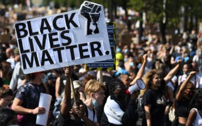 BLM Signs’ Burning in DC Being Investigated as Hate Crimes