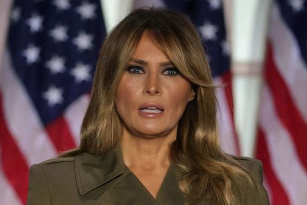 Melania Trump stated she was “disheartened” by riots in Capitol