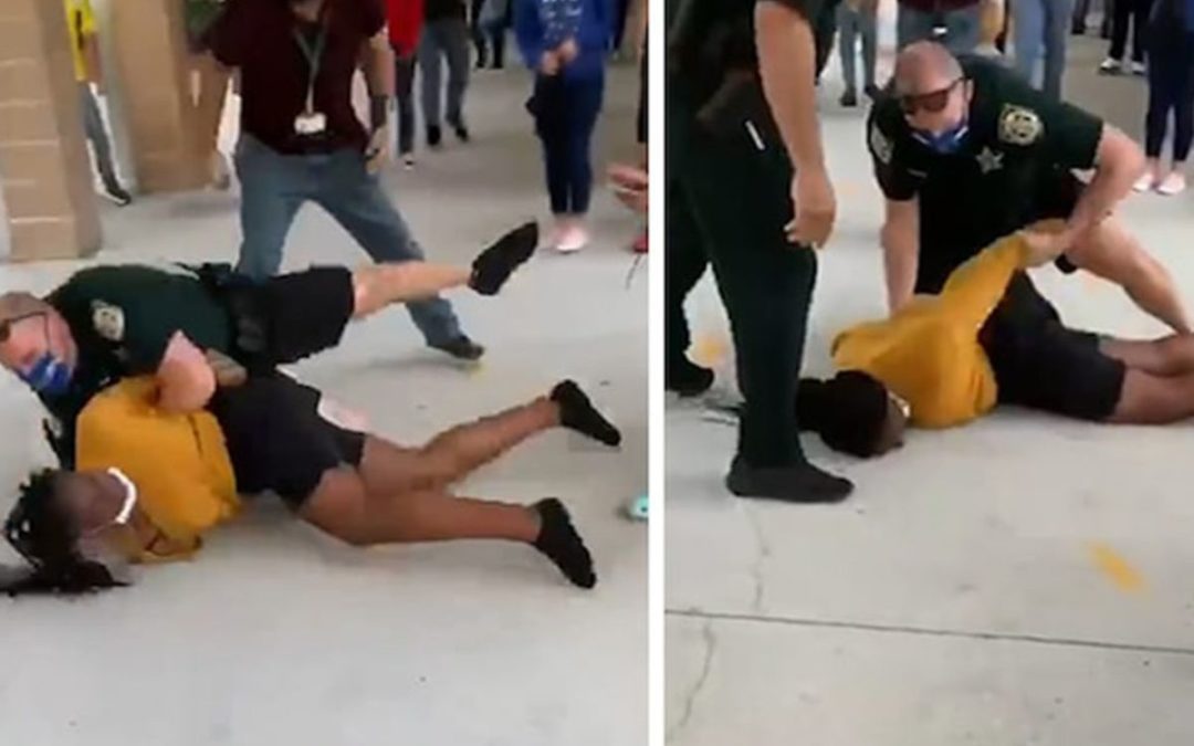 FLORIDA STUDENTS DEMAND THE FIRING OF OFFICER WHO BODY-SLAMMED TEENAGER