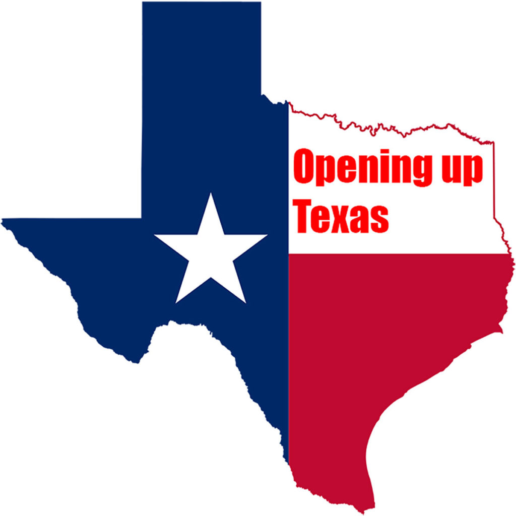 Texas Opens Despite Covid-19 and Harsh Winter In Pursuit Of Independance