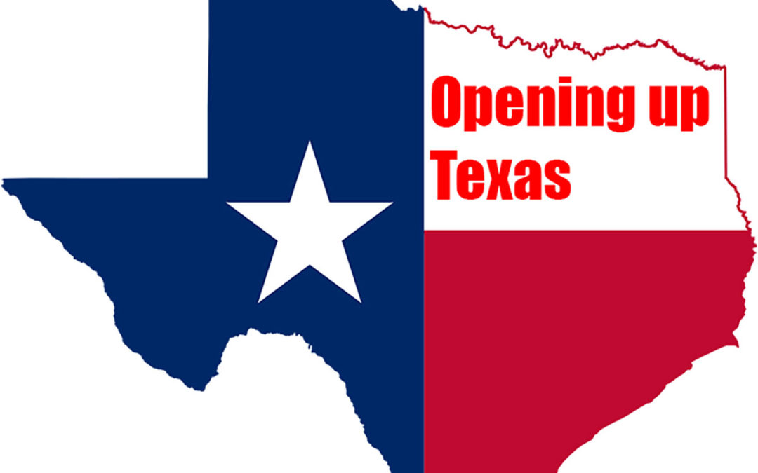 Texas Opens Despite Covid-19 and Harsh Winter In Pursuit Of Independance