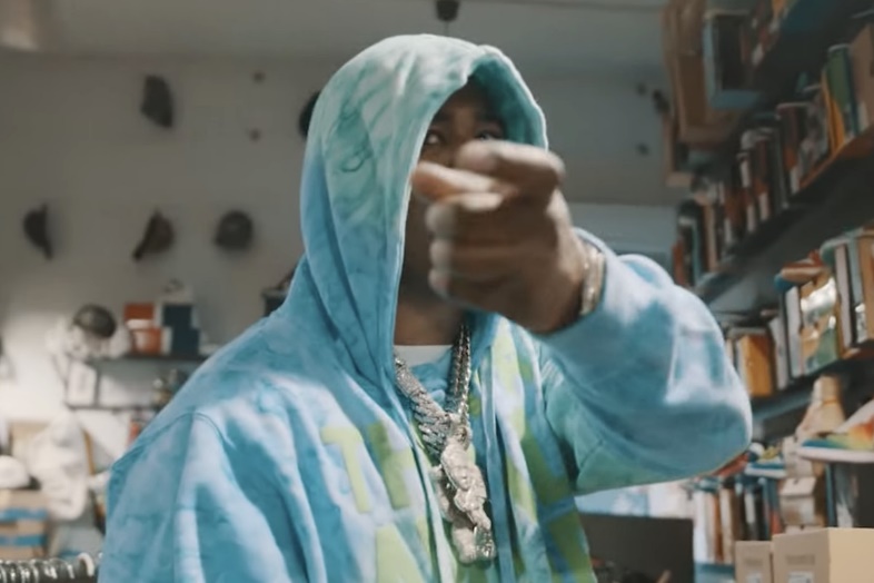 Drakeo The Ruler’s team gathers up for “Pow Right In The Kisser” video