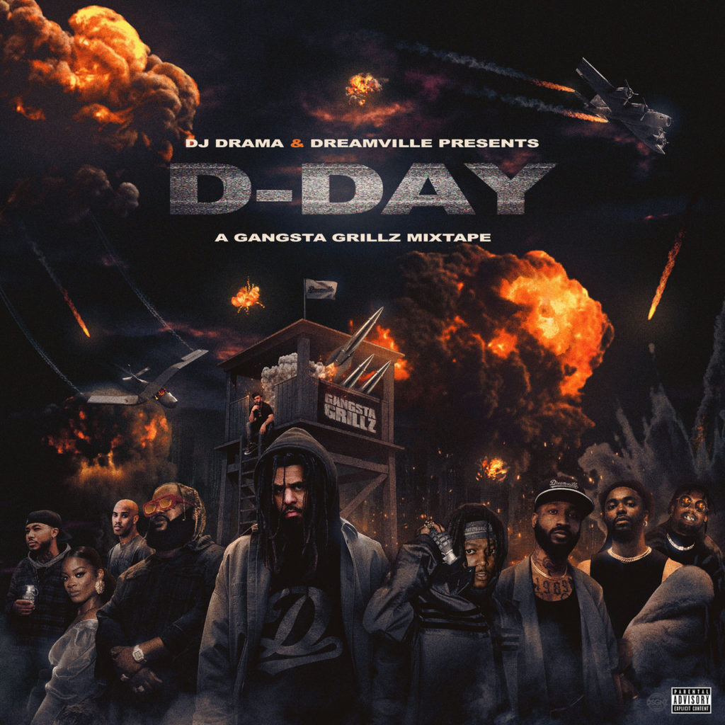 D-Day mixtape by Dreamville and J. Cole feat. DJ Drama