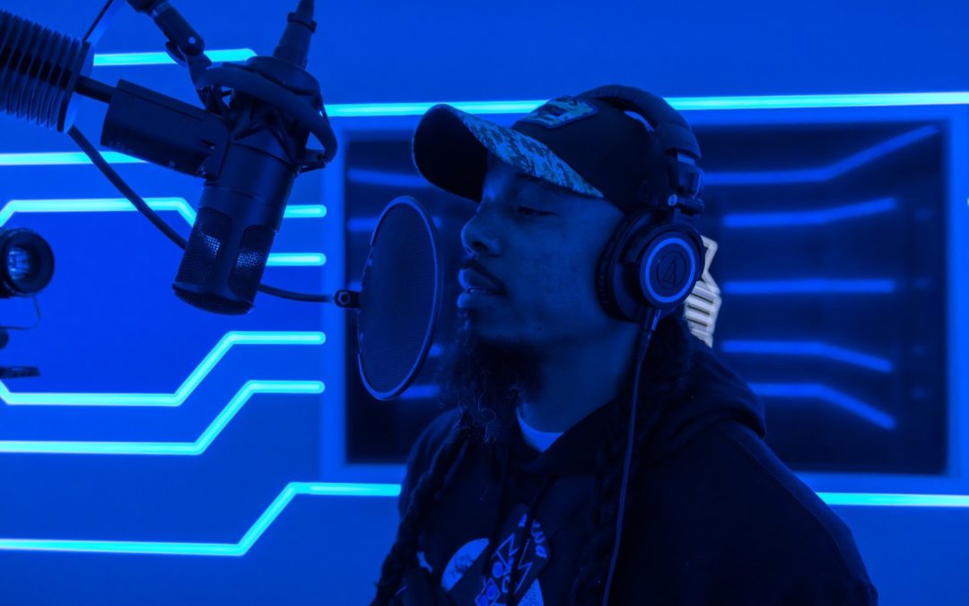 Kxng Ko embodies the essence of rap supremacy inside the House of Hits studio
