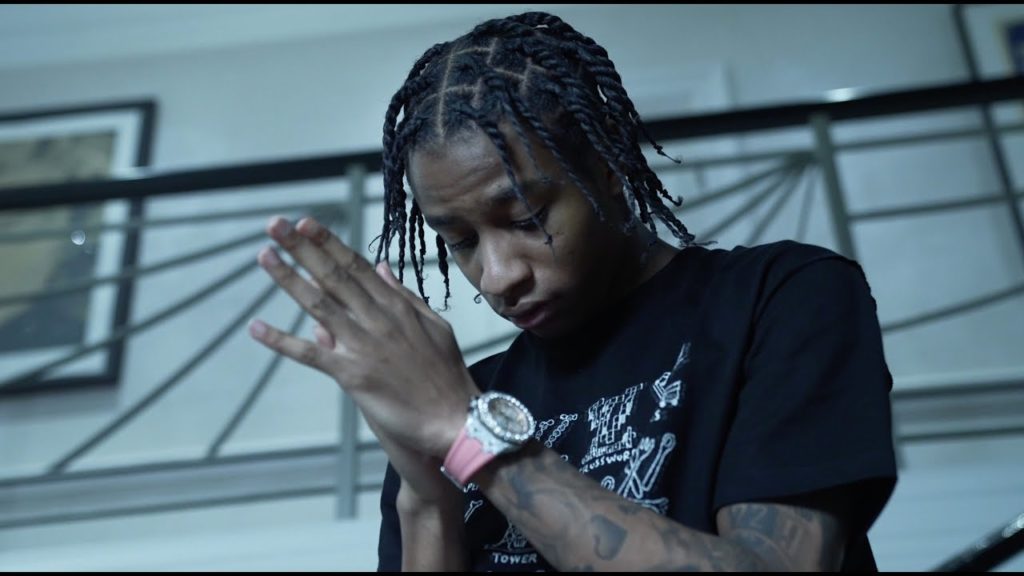 A flashy video for the song 