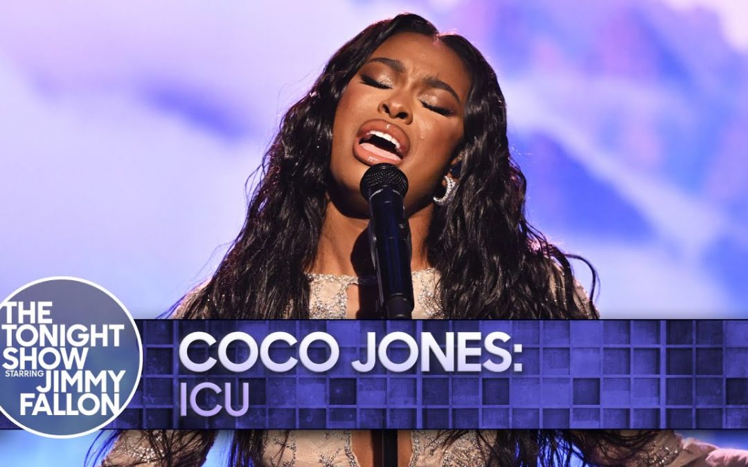 During the Tonight Show, Coco Jones delivered a stellar performance of the song “ICU”