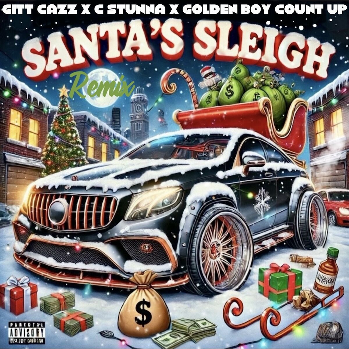 GITT CAZZ "Santa's Sleigh (Remix)"