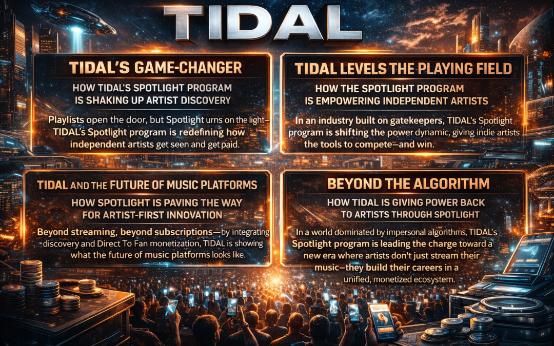 TIDAL Direct To Fan Spotlight: How TIDAL Is Turning Discovery Into Real Revenue for Artists